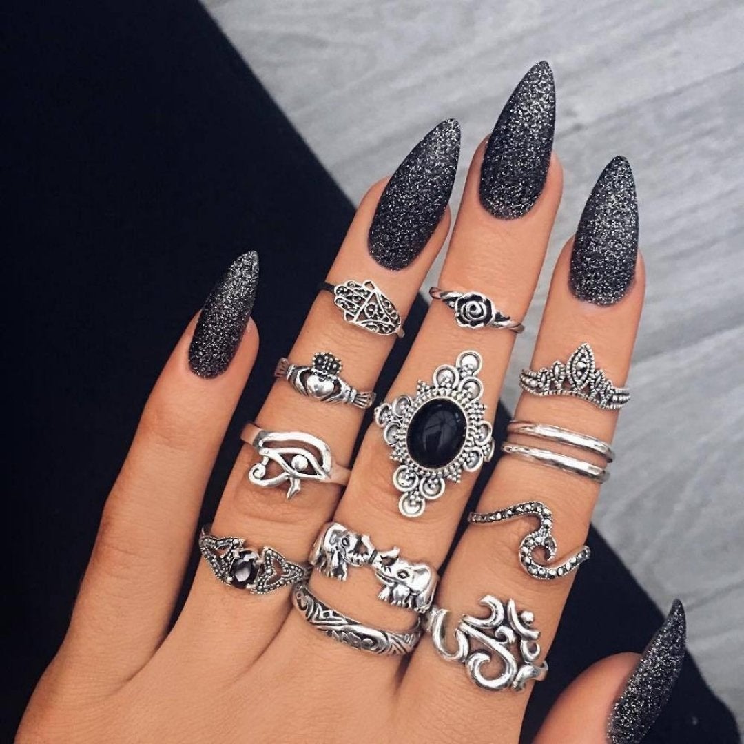 Unique premium set with 8 to 12 rings