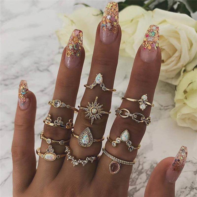 Unique premium set with 8 to 12 rings