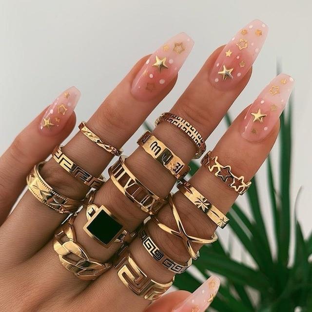 Unique premium set with 8 to 12 rings