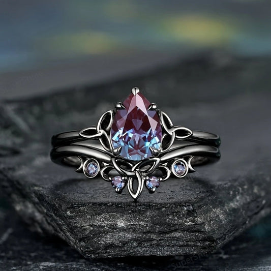 Bague avec Pierre Violette